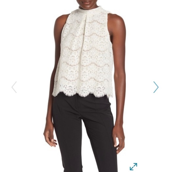 love, Fire Tops - NWOT LACE TANK TOP